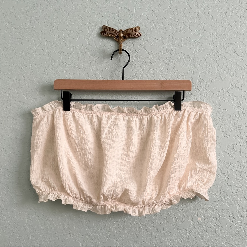 NWOT•Vada Winter•Jordan Crop Top in Cream